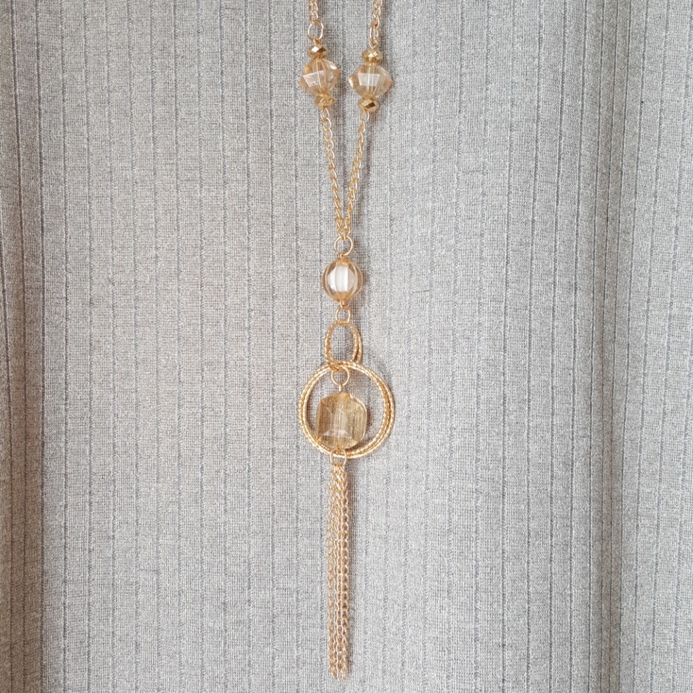 Sparkly Gold Top   NWOT - Picture 2 of 2